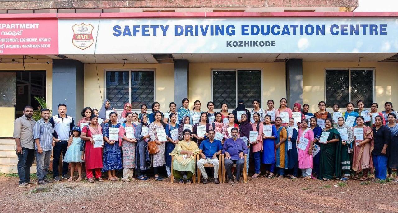 Driving Lessons to Women on Wheels beneficiaries,Part of the Honda CSR Initiative